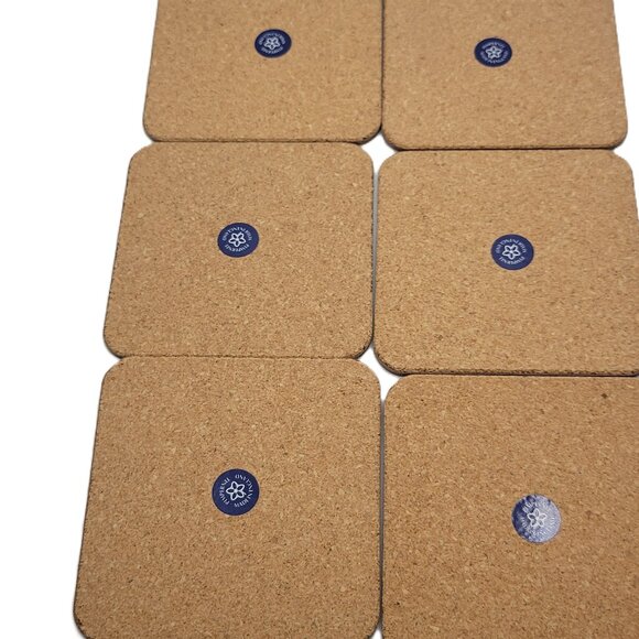 Pimpernel Coasters Attractive Assorted  Fruit Berries Designs Cork Backed - Picture 6 of 7